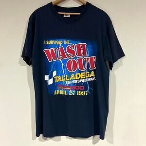 Vintage 1997 NASCAR Talladega Washout Tee Shirt